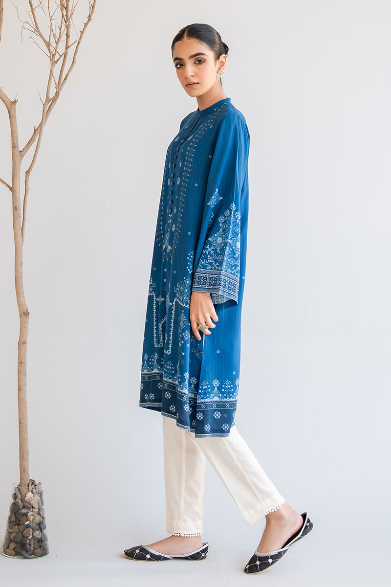 CRYSTAL LINES DIGITAL PRINTED SHIRT