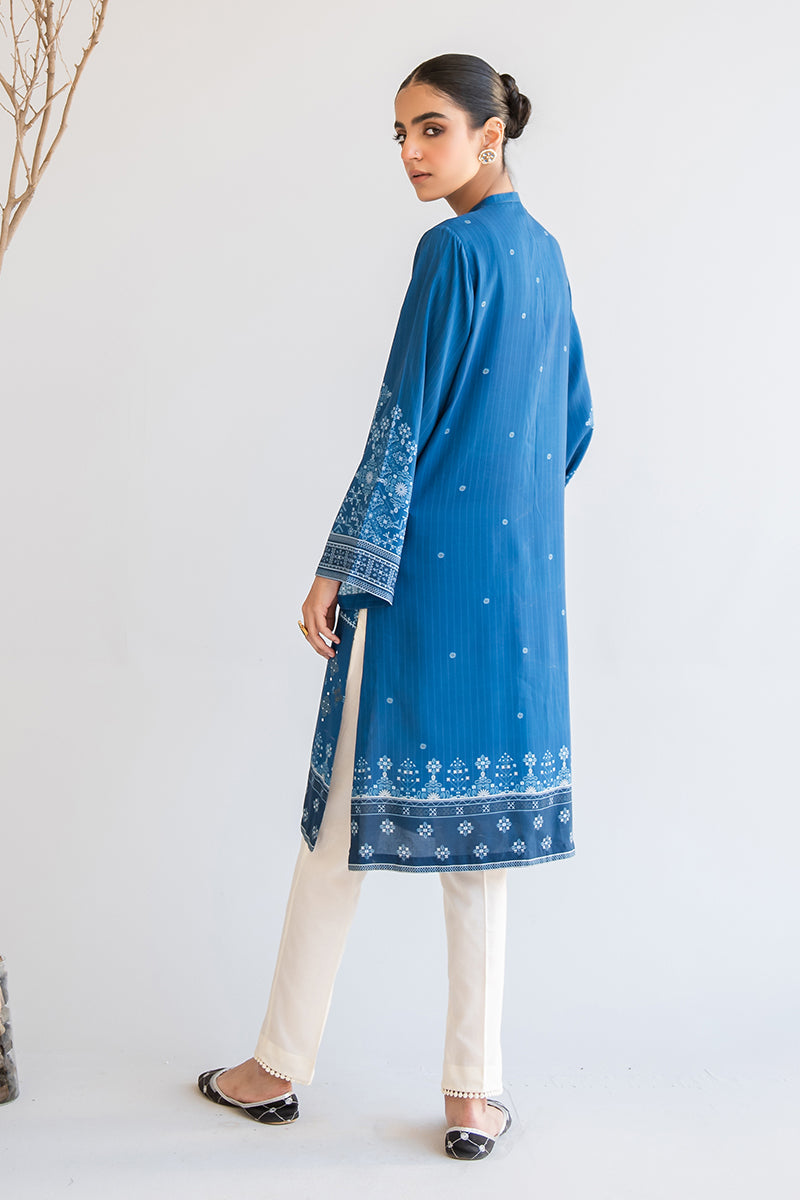 CRYSTAL LINES DIGITAL PRINTED SHIRT