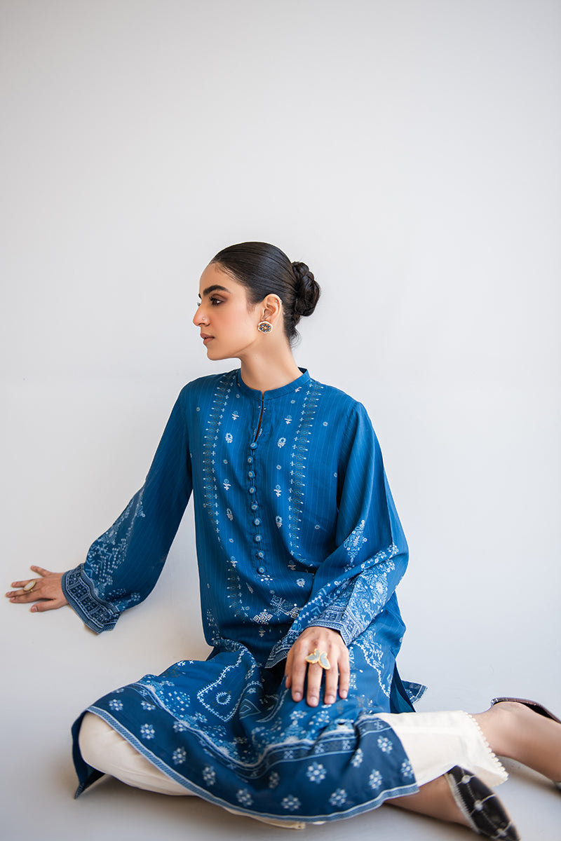 CRYSTAL LINES DIGITAL PRINTED SHIRT