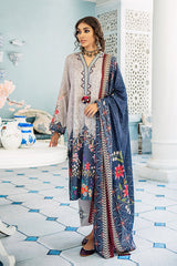 GRAY RUFFLE - 3 PIECE