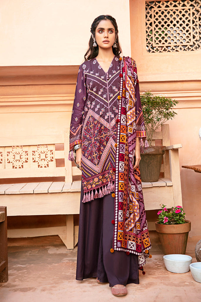 PLUM SQUARE - 3 PIECE