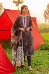 BLAS RELIEF - DIGITAL PRINTED LAWN - 3 PCS