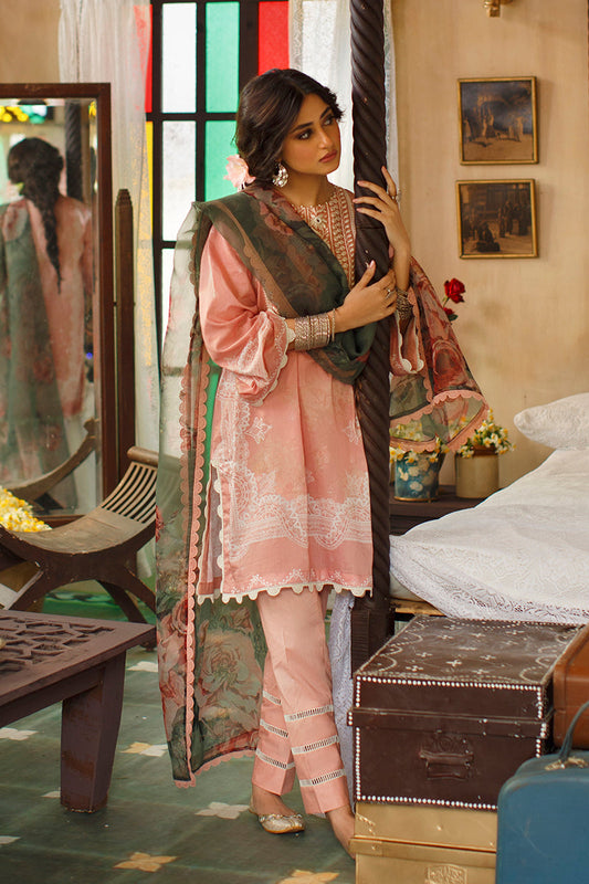 ADORN ROSE - DIGITAL PRINTED LAWN - 3 PCS
