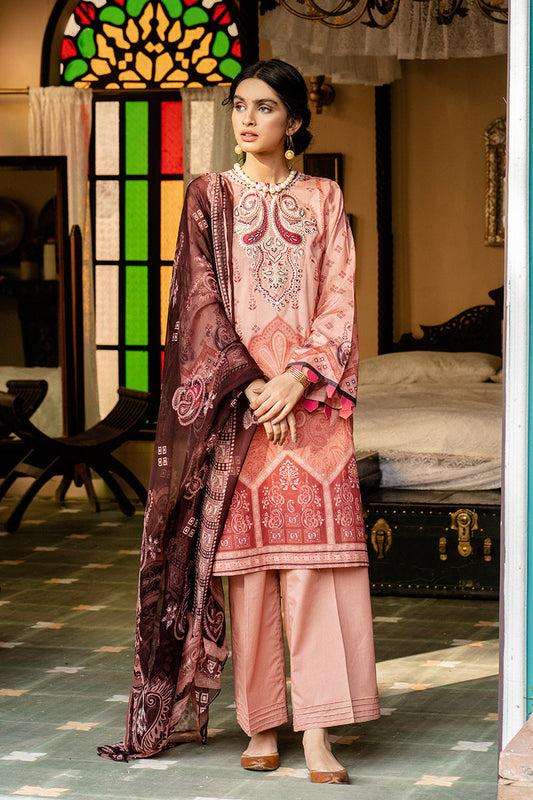 TANGERINE BLUFF - DIGITAL PRINTED LAWN - 3 PCS