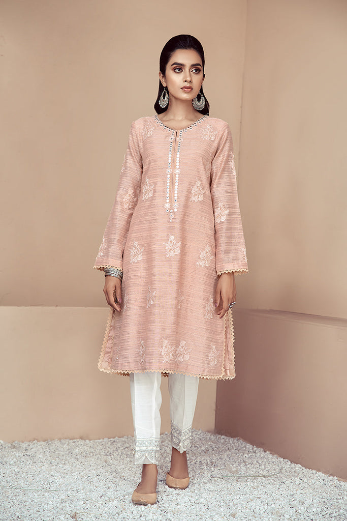 PEACH FLO - EMBELLISHED SHIRT