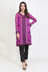 FEST PLUM - EMBELLISHED SHIRT