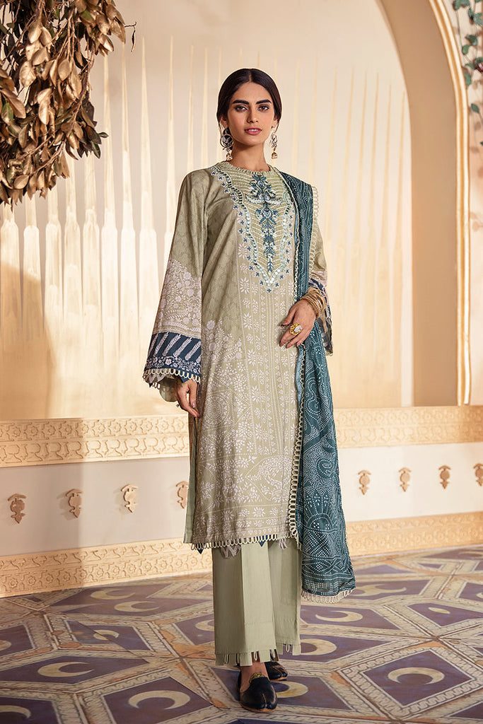PISTACHIO MINT - DIGITAL PRINTED LAWN - 3 PCS