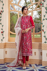 ETHNIC VINE - EMBROIDERED LAWN - 3 PCS
