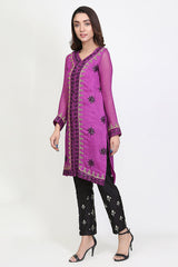 FEST PLUM - EMBELLISHED SHIRT