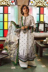 ANTIQUE JADE - DIGITAL PRINTED LAWN - 3 PCS