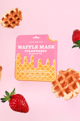 Waffle Mask Strawberry