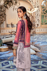 PERIWINKLE DUST - DIGITAL PRINTED LAWN -2 PCS