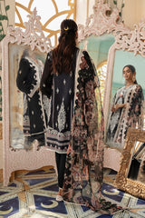 RAVEN BEAN - EMBROIDERED LAWN - 3 PCS