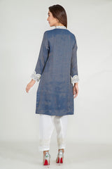 MIDNIGHT BLUE - EMBELLISHED SHIRT