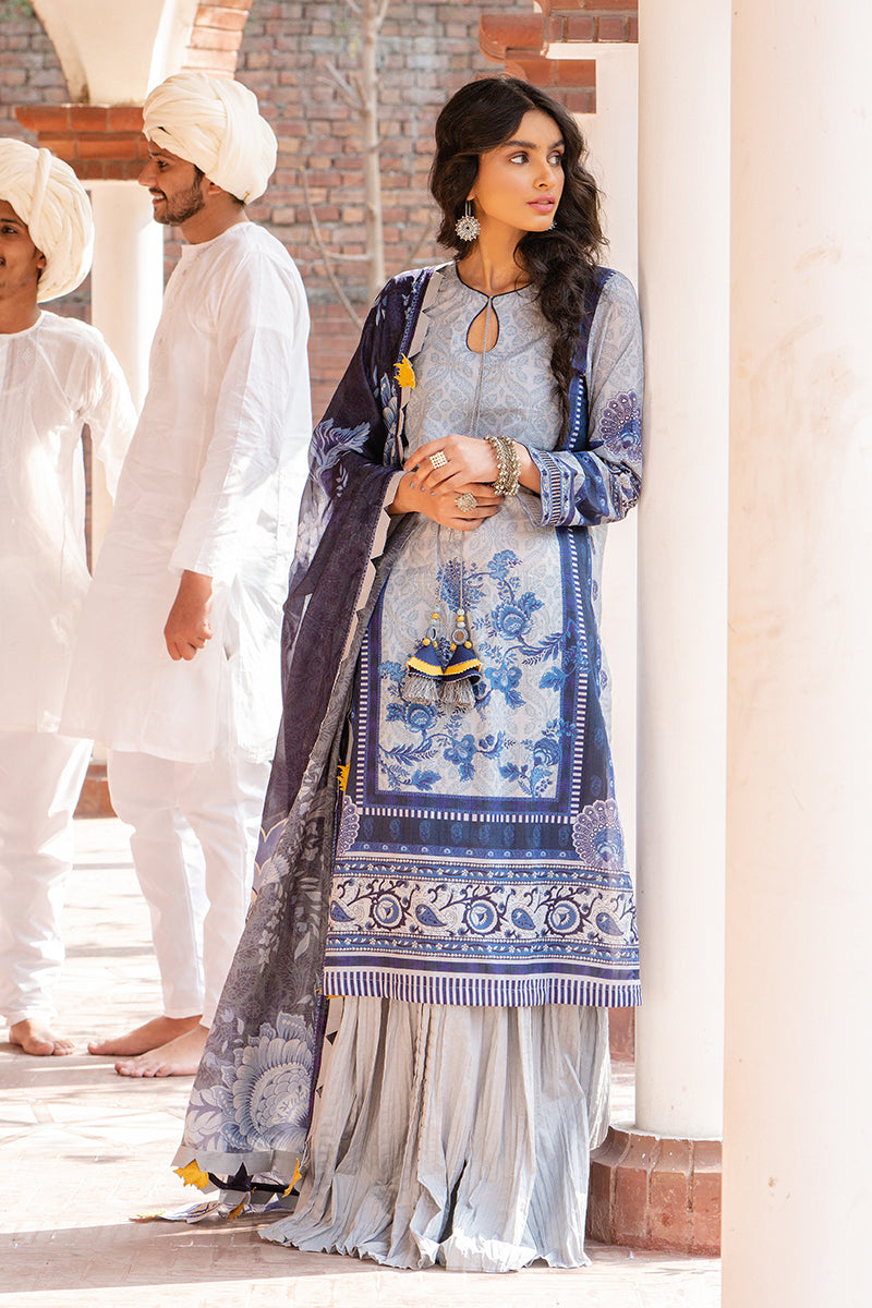 PEACOAT SERE - DIGITAL PRINTED LAWN - 3 PCS