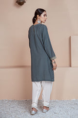 FLORA GERANIUM - EMBELLISHED SHIRT