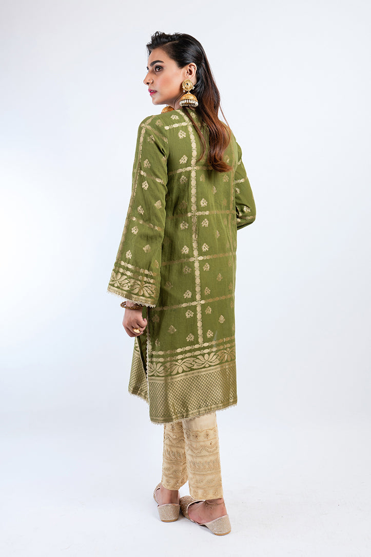 FASL-E-GUL - EMBELLISHED SHIRT