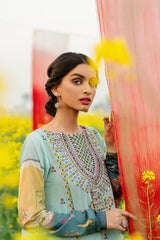 ACUSTIC BLOOM - EMBROIDERED LAWN - 2 PCS