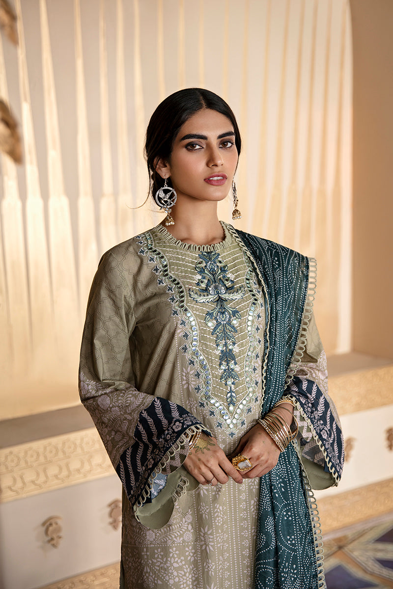 PISTACHIO MINT - DIGITAL PRINTED LAWN - 3 PCS