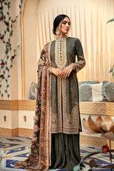 JADE FIGURINE - DIGITAL PRINTED LAWN - 3 PCS