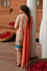 MISTY BREEZE - EMBROIDERED LAWN - 3 PCS