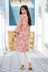 PEACH SERENITY- PRINTED SHIRT