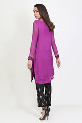 FEST PLUM - EMBELLISHED SHIRT