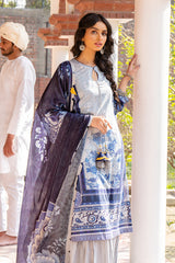 PEACOAT SERE - DIGITAL PRINTED LAWN - 3 PCS