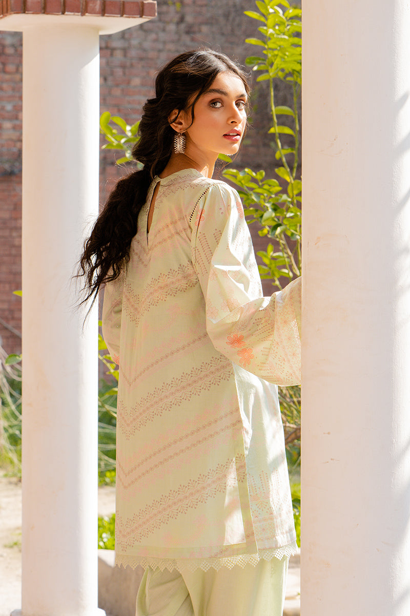 GREEN BUD - DIGITAL PRINTED LAWN - 2 PCS