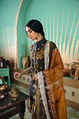 CAPULET OLIVE - EMBROIDERED LAWN - 3 PCS