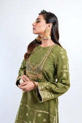 FASL-E-GUL - EMBELLISHED SHIRT