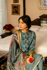 AZURE HYSTERIA - DIGITAL PRINTED LAWN - 3 PCS