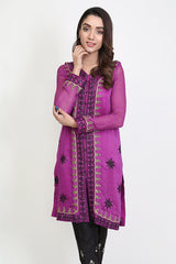 FEST PLUM - EMBELLISHED SHIRT