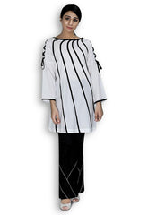 MONOCHROME PLAID