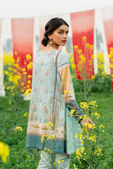 ACUSTIC BLOOM - EMBROIDERED LAWN - 2 PCS