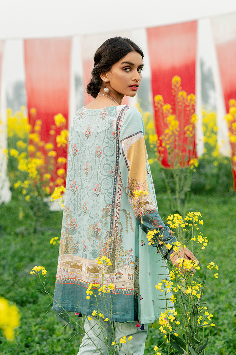 ACUSTIC BLOOM - EMBROIDERED LAWN - 2 PCS