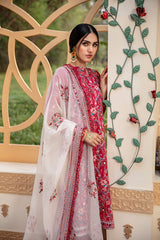 ETHNIC VINE - EMBROIDERED LAWN - 3 PCS