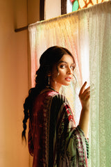 FUSCIA HIBISCUS - DIGITAL PRINTED LAWN - 3 PCS